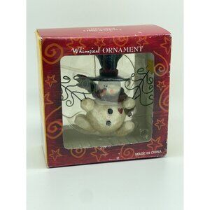 NIB Whimsical Ornament Snowman